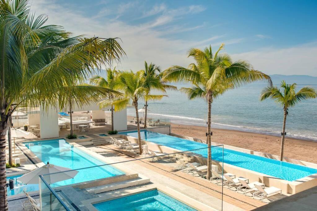 Harbor 3008 Amazing Beach Front Condo By Moikkarentals Puerto Vallarta Exteriér fotografie