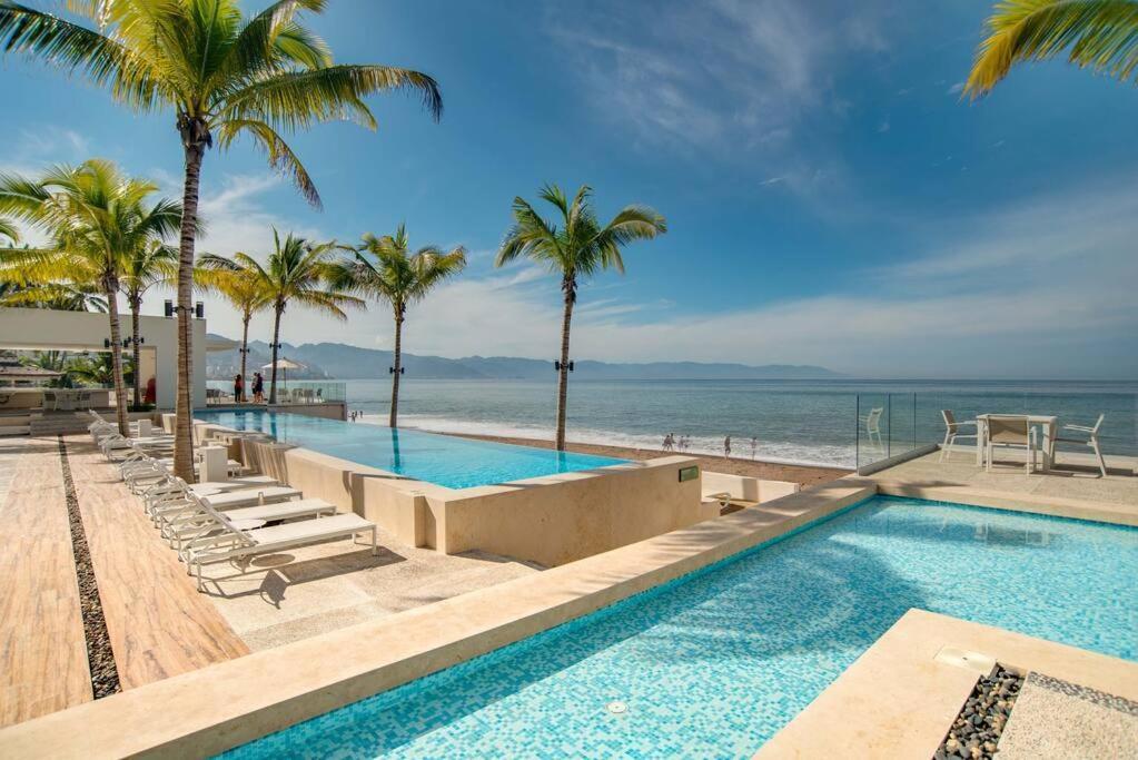 Harbor 3008 Amazing Beach Front Condo By Moikkarentals Puerto Vallarta Exteriér fotografie