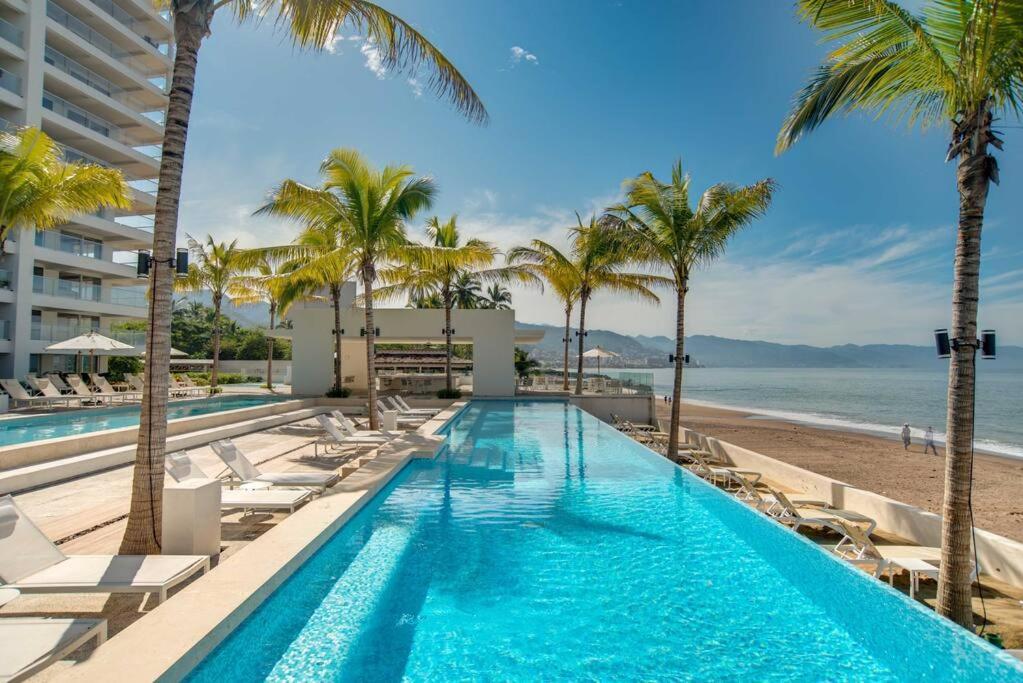 Harbor 3008 Amazing Beach Front Condo By Moikkarentals Puerto Vallarta Exteriér fotografie