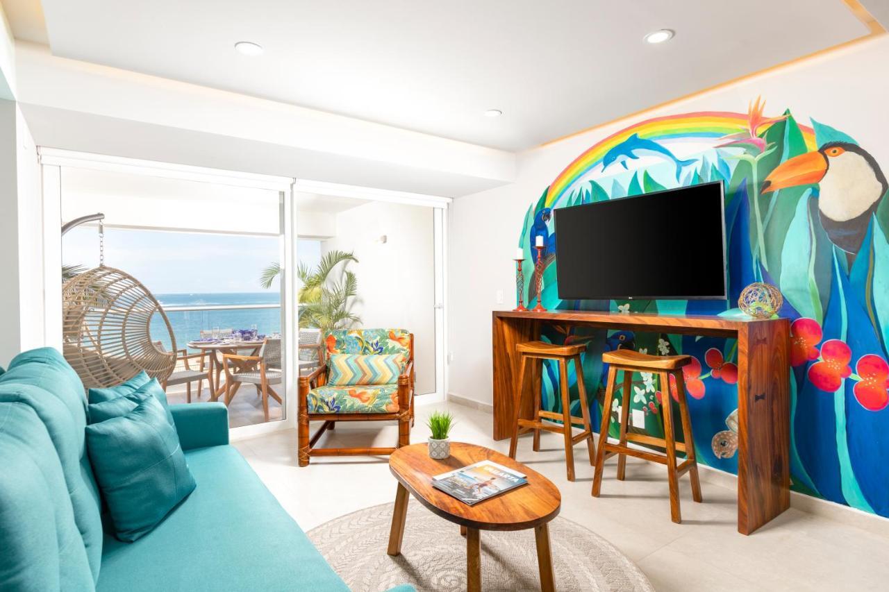 Harbor 3008 Amazing Beach Front Condo By Moikkarentals Puerto Vallarta Exteriér fotografie